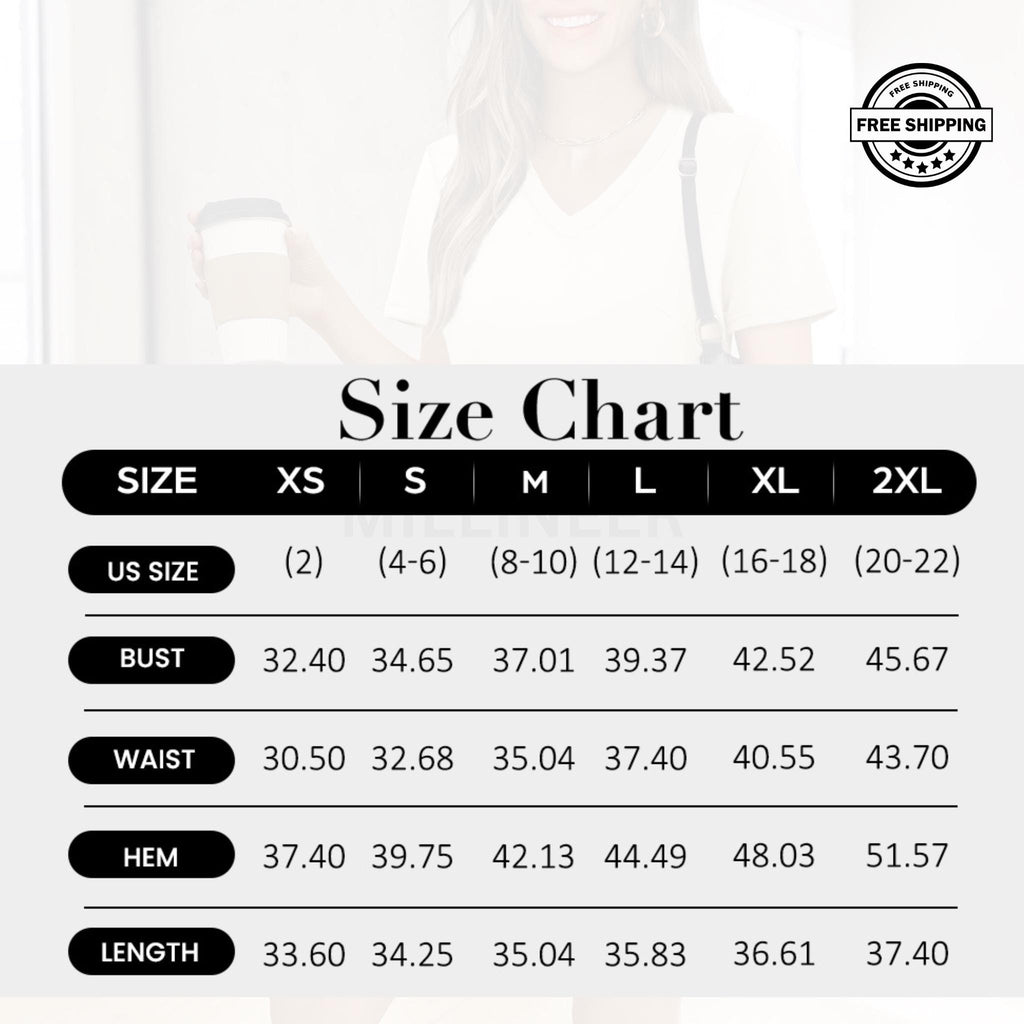 Summer V-Neck Sundress Women Casual T-Shirt Dress Lightweight Beach Vacation Outfit