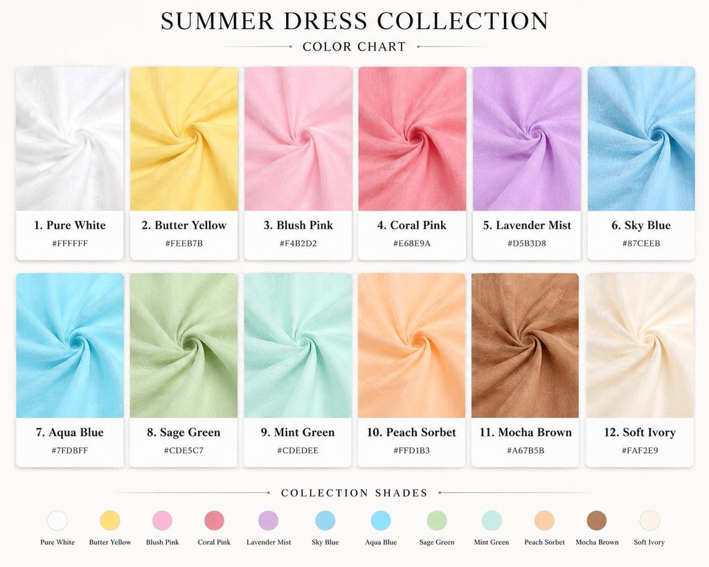 V-Neck Linen Shift Dress with Puff Sleeves | Sustainable | Organic | Luxury