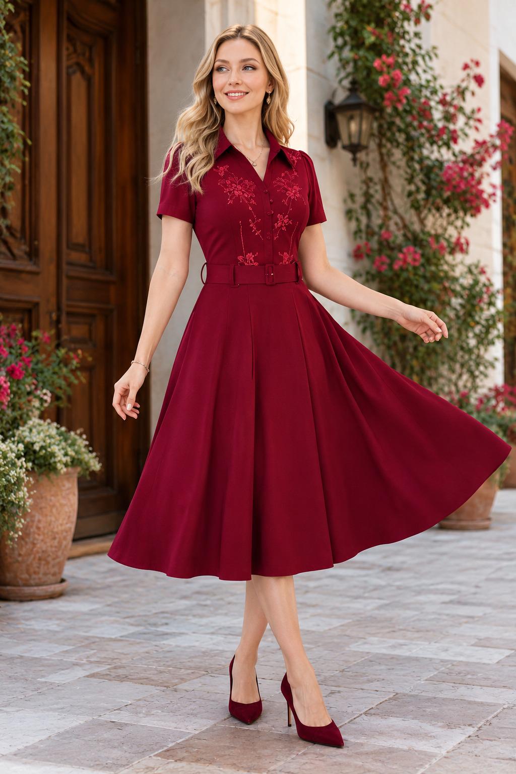 Sequin Long Dress High-End Slim Elegant Western Style Spring Summer Mother Women