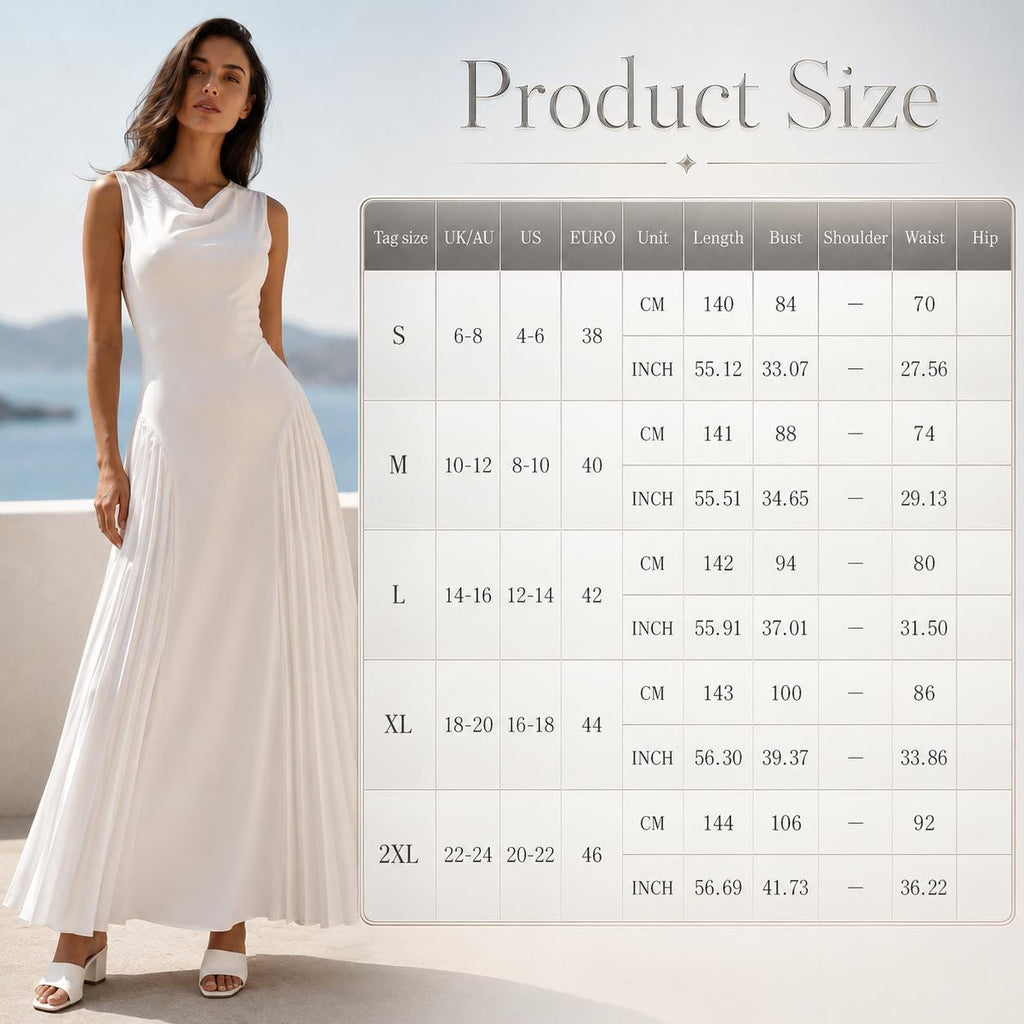 White Maxi Dress, Pleated Dress, Sleeveless Dress, Summer Dress Women, Elegant White Dress, Resort Dress, Wedding Guest Dress